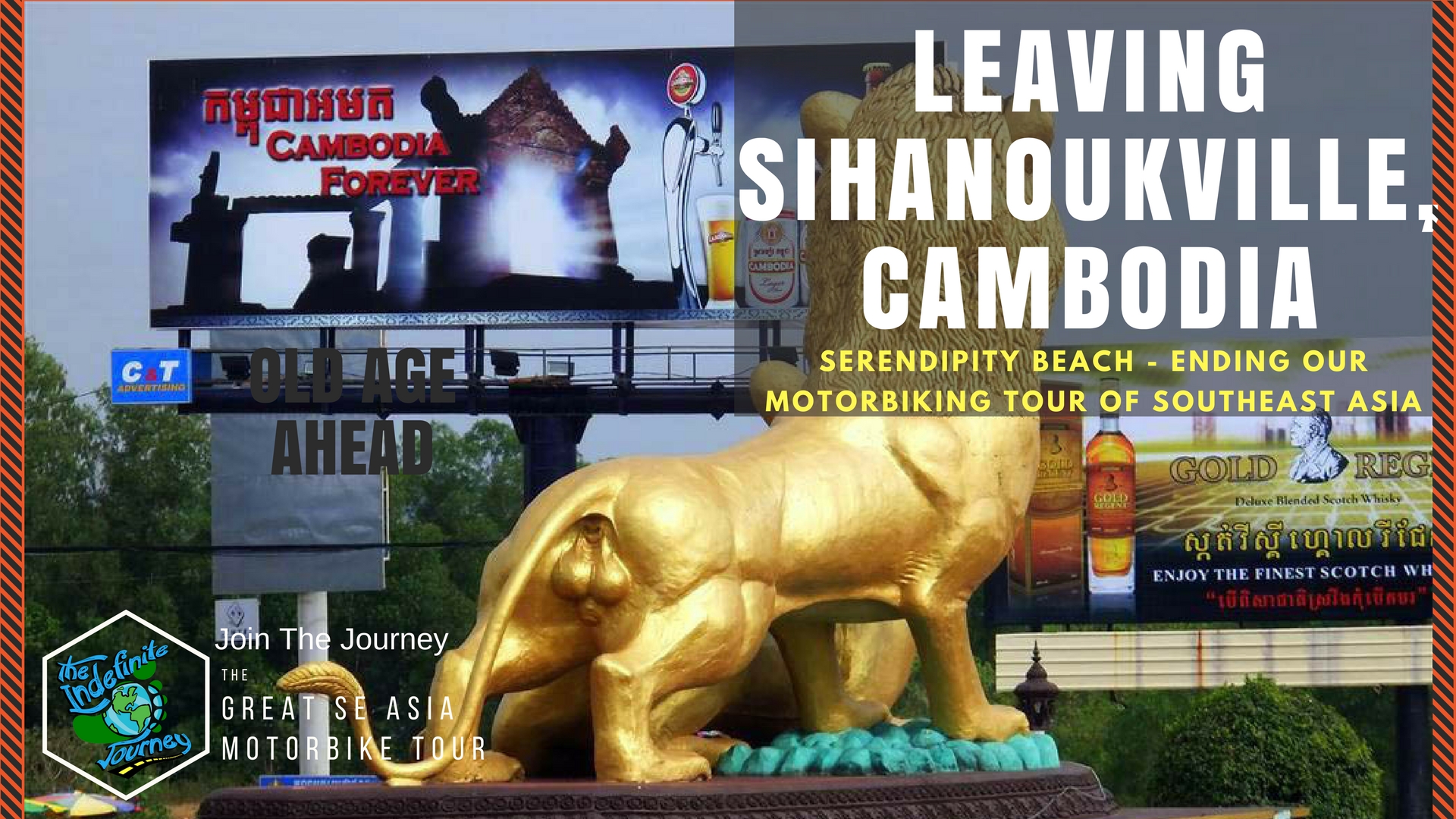 Leaving Sihanoukville, Cambodia and Serendipity Beach - Ending Our Motorbiking Tour of Southeast Asia